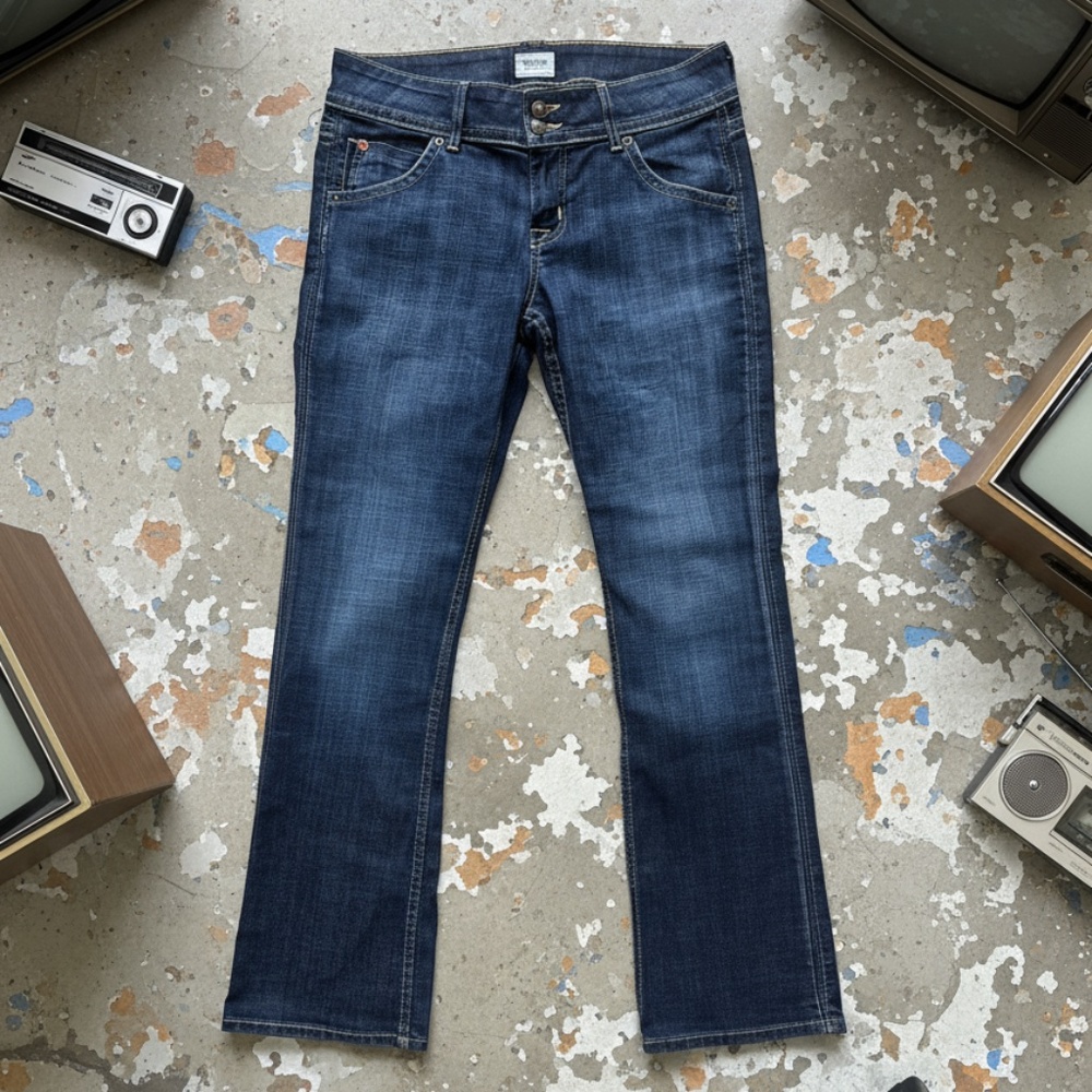 HUDSON Signature Petite Bootcut Jeans Dark Wash 29